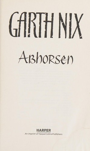 Garth Nix: Abhorsen (Paperback, 2008, Eos)