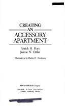 Patrick H. Hare: Creating an accessory apartment (1987, McGraw-Hill)