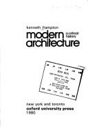 Kenneth Frampton: Modern architecture (1980, Oxford University Press)