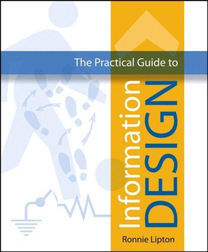 Ronnie Lipton: The practical guide to information design (2005, Wiley)