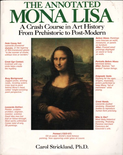 Carol Strickland: The annotated Mona Lisa (1992, Andrews and McMeel)