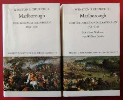 Winston Churchill: Marlborough: Band 1: Der Weg zum Feldherrn: 1650-1705. Band 2: Der Feldherr und Staatsmann: 17... (German language, 1990)