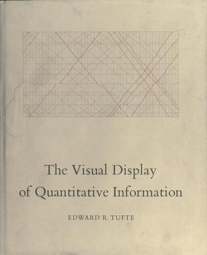 Edward Tufte: The visual display of quantitative information (1983, Graphics Press)