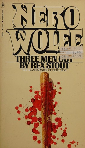 Rex Stout: Three Men Out (Paperback, 1980, Bantam Book)