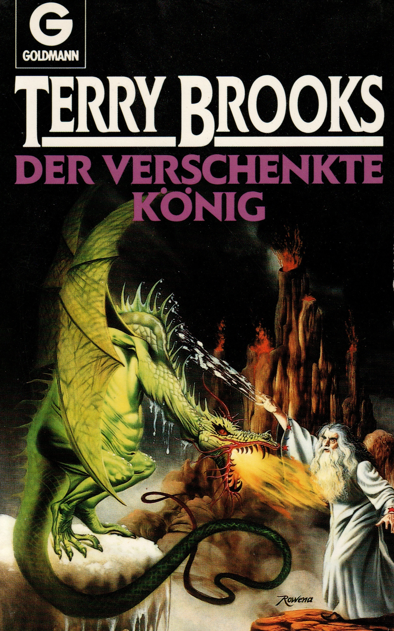 Terry Brooks: Der verschenkte König (Paperback, 1989, Goldmann)