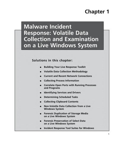 James M. Aquilina: Malware forensics (2008, Syngress Pub., Syngress Publishing)