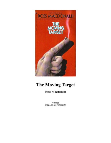 Ross Macdonald: The moving target (1979, Bantam Books)