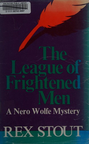 Rex Stout: The league of frightened men (1981, G. K. Hall)