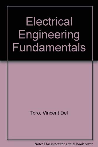 Vincent Del Toro: Electrical engineering fundamentals. (1972, Prentice-Hall)