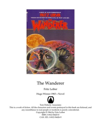 Fritz Leiber: The wanderer (1980, Gregg Press)