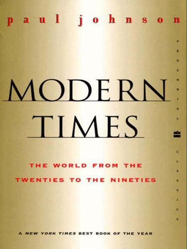 Paul Bede Johnson: Modern Times (EBook, 2010, HarperCollins)