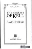 David Eddings: The seeress of Kell (1991, Ballantine Books)