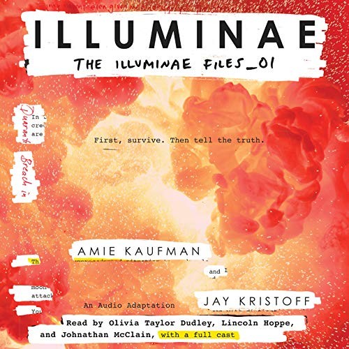 Full Cast, Matthew Frow, Jay Kristoff, Amie Kaufman, Olivia Taylor Dudley, Lincoln Hoppe, Johnathan McClain, Kimberly Farr, Donnabella Mortel, Ryan Gesell, Sile Bermingham, Beata Pozniak, Jolene Kim, Emma Bering: Illuminae (AudiobookFormat, 2015, Listening Library (Audio))