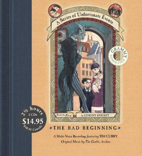 Lemony Snicket: Series of Unfortunate Events #1 Multi-Voice CD, A:The Bad Beginning CD Low Price (Series of Unfortunate Events) (2007, HarperChildrensAudio)