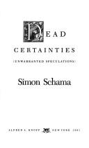 Simon Schama: Dead certainties (1991, Knopf)