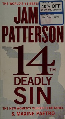 James Patterson, Maxine Paetro: 14th Deadly Sin (Paperback, 2016, Vision)