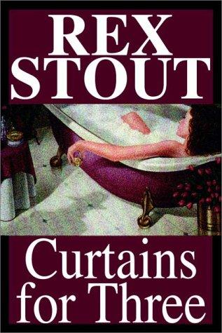 Rex Stout: Curtains For Three (AudiobookFormat, Books on Tape, Inc.)