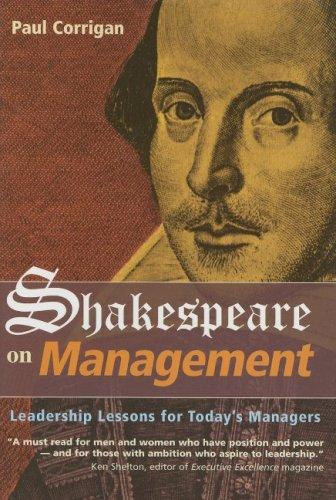 Paul Corrigan: Shakespeare on Management (Hardcover, 1999, Kogan Page)