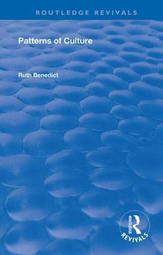 Ruth Benedict: Patterns of Culture (Hardcover, 2019, Routledge)