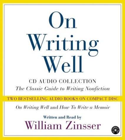 William Zinsser: On Writing Well CD Audio Collection (AudiobookFormat, 2004, HarperAudio)