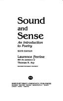 Laurence Perrine: Sound and sense (1982, Harcourt Brace Jovanovich)