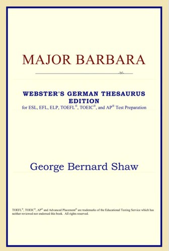 George Bernard Shaw: Major Barbara (EBook, 2005, ICON Classics)