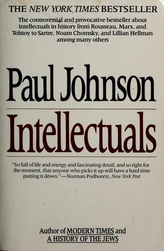 Paul Bede Johnson: Intellectuals (1990, Harper & Row)