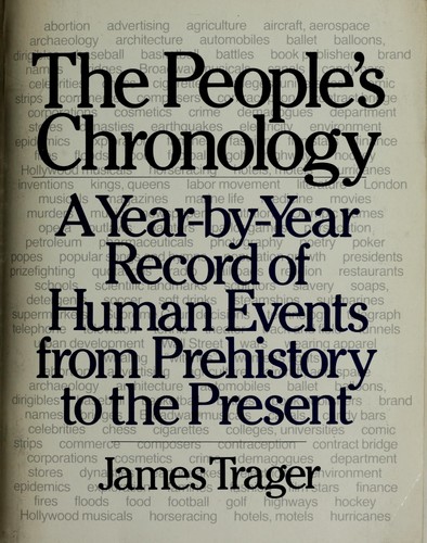 James Trager: The people's chronology (1979, Holt, Rinehart and Winston)