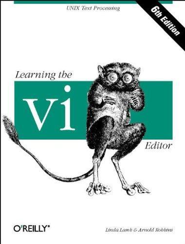 Linda Lamb: Learning the Vi Editor (1998)