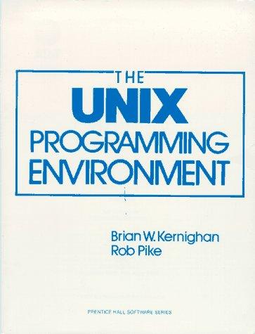 Brian W. Kernighan: The  UNIX programming environment (1984, Prentice-Hall)