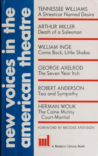 Brooks Atkinson: New Voices in the American Theatre (Hardcover, Random House)