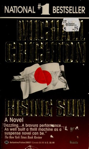 Michael Crichton: Rising sun (Paperback, 1992, Alfred A. Knopf)