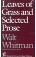 Walt Whitman: Leaves of Grass and Selected Prose (1980)