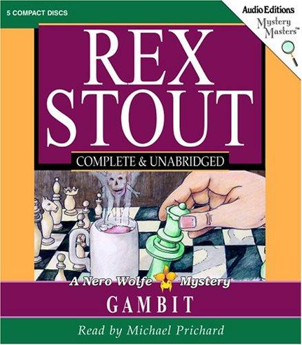 Rex Stout: Gambit (AudiobookFormat, The Audio Partners, Mystery Masters)