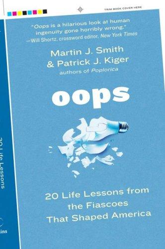 Martin J. Smith, Patrick J. Kiger: Oops (Paperback, 2007, Collins)