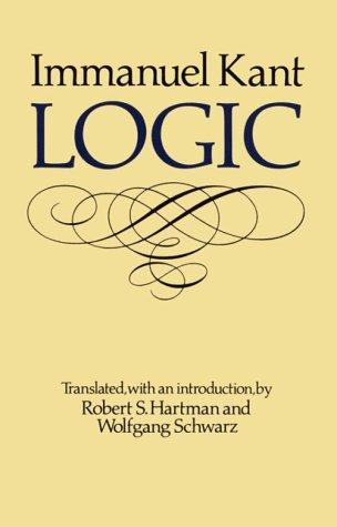 Immanuel Kant: Logic (1988, Dover)