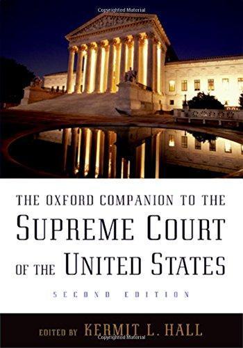 Kermit Hall: The Oxford companion to the Supreme Court of the United States (2005)