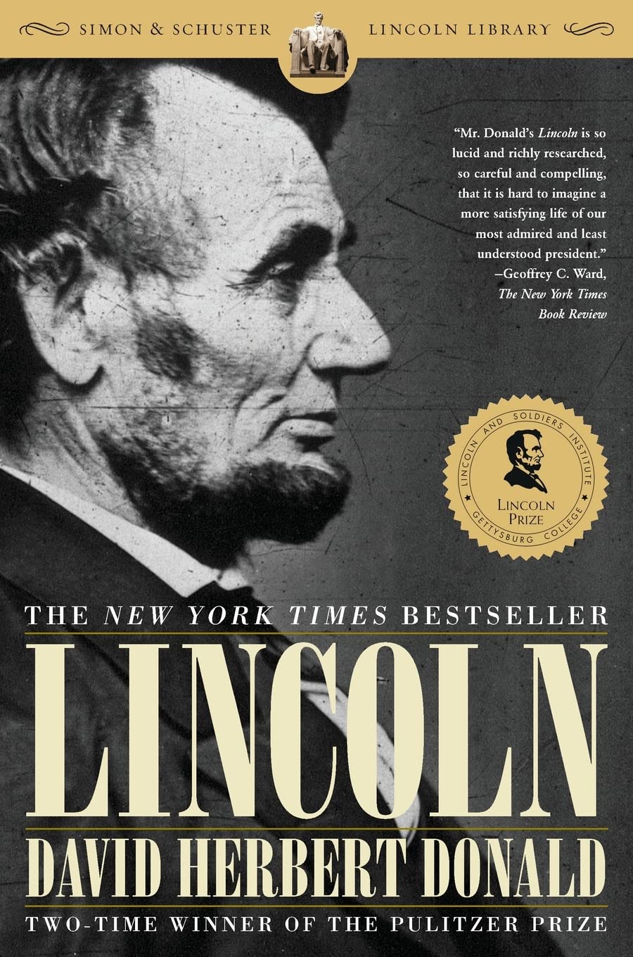 David Herbert Donald: Lincoln (1996, Simon & Schuster)