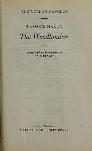 Thomas Hardy: The woodlanders (1985, Oxford University Press)