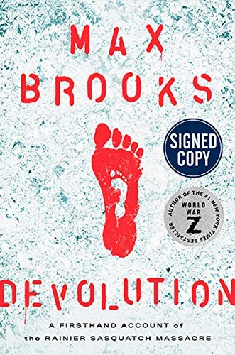 Max Brooks: Devolution - Signed / Autographed Copy (Hardcover, Del Rey)