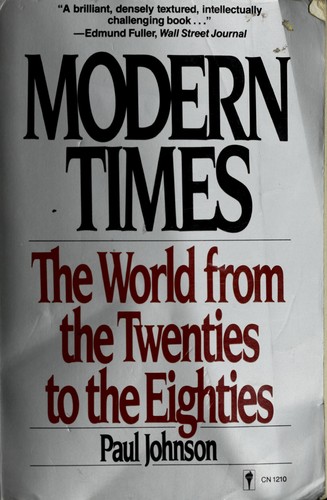 Paul Bede Johnson: Modern times (1985, Harper & Row)