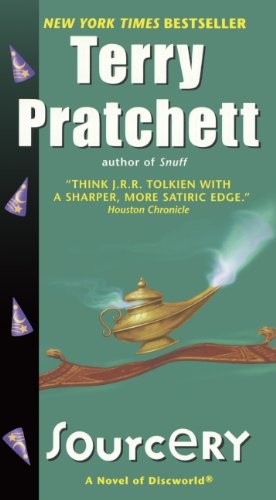 Terry Pratchett: Sourcery (2003, Tandem Library, Turtleback Books, Econo-Clad Books, Div. of American Cos., Inc.)