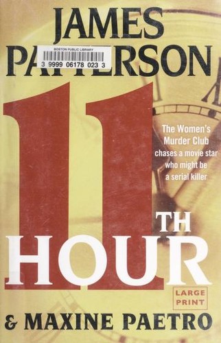 James Patterson: 11th hour (2012, Little, Brown and Co.)