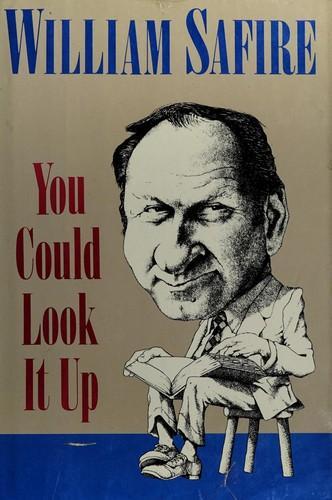 William Safire: You could look it up (1988)