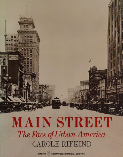 Carole Rifkind: Main street (1978, Harper Colophon Books)