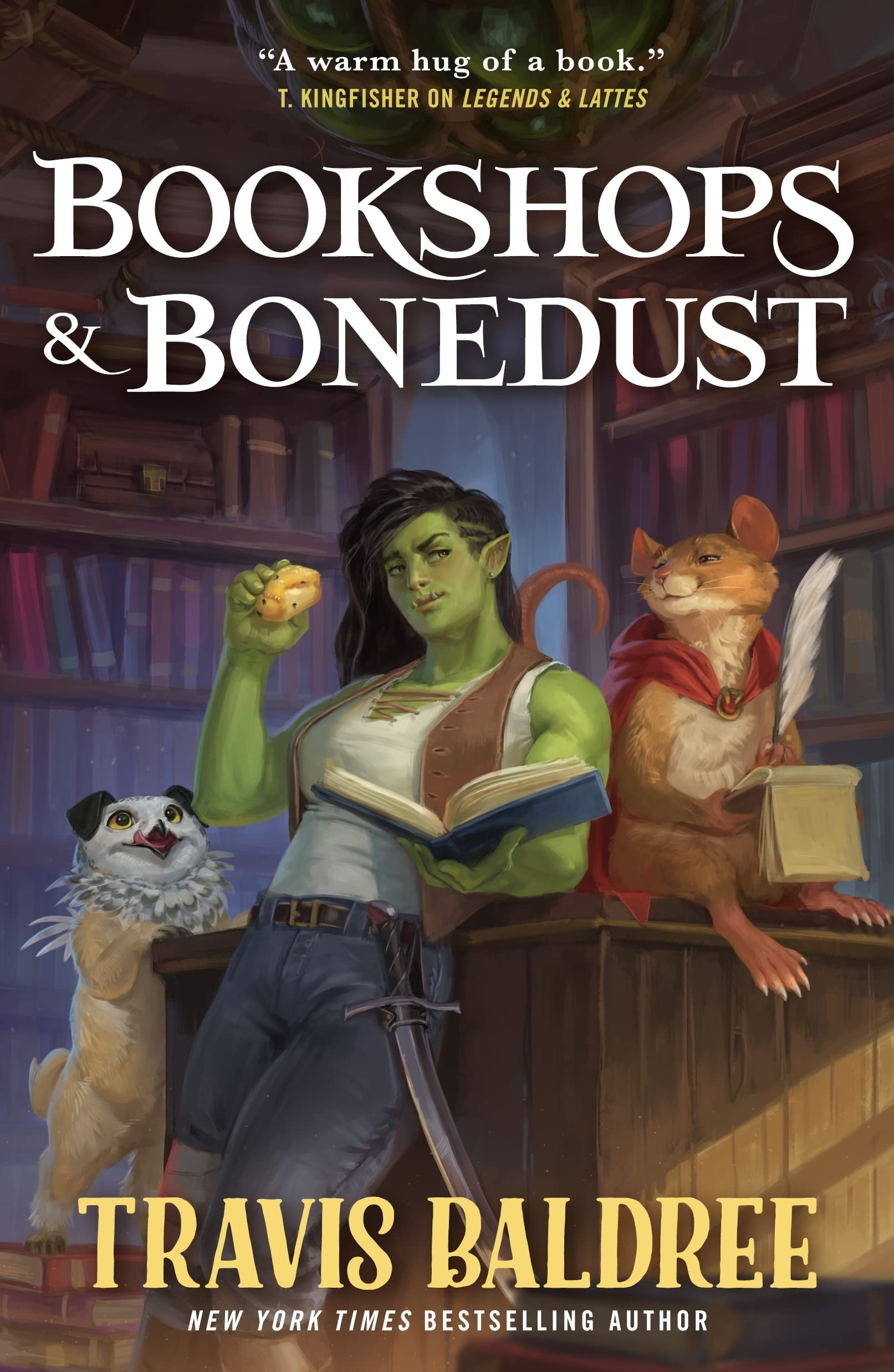 Travis Baldree: Bookshops & Bonedust (2023, Doherty Associates, LLC, Tom)